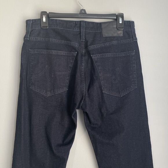 AG Adriano Goldshmied Jeans Mens 31x34 Everett Slim Straight Dark Wash JAPAN - Picture 7 of 14